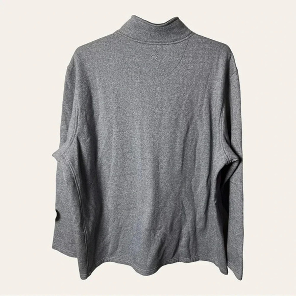 0632. MAGELLAN 1/4 ZIPPER HOODIE‎ CLASSIC FIT 3X GREY IN COLOR - Picture 7 of 9